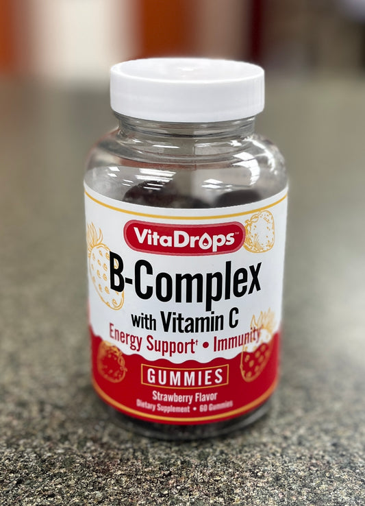 Bottle of VitaDrops B-Complex with Vitamin C