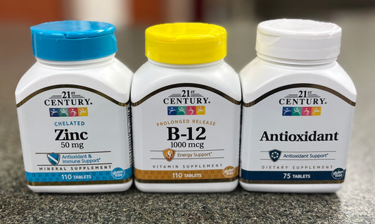 Performance Pack of Zinc, B-12, and Antioxidant