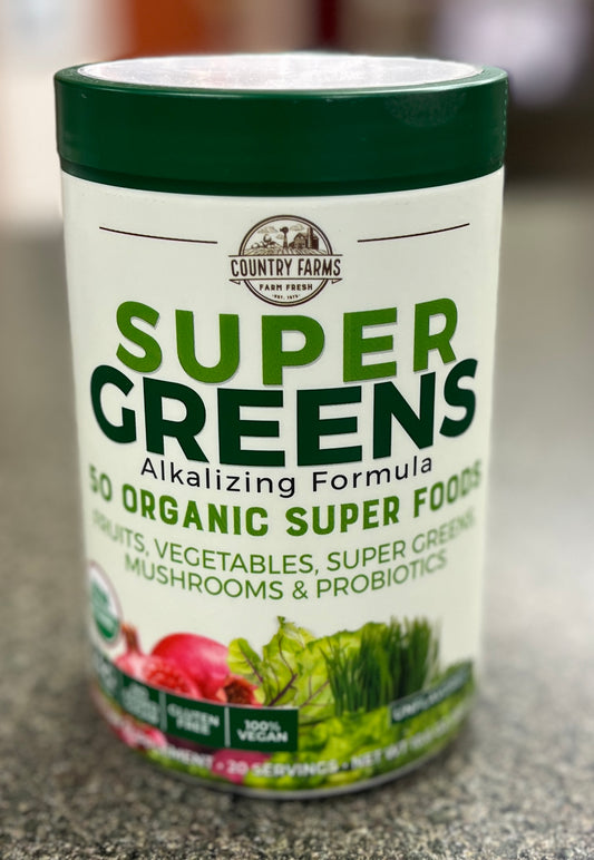 Tub of Super Greens Alkalizing Formula